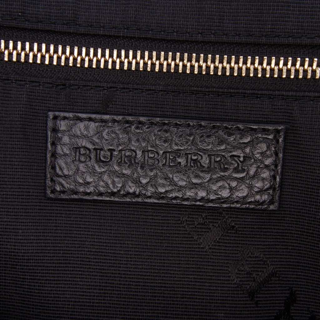 Burberry Small Grained Calfskin Orchard Bowling Bag - 5