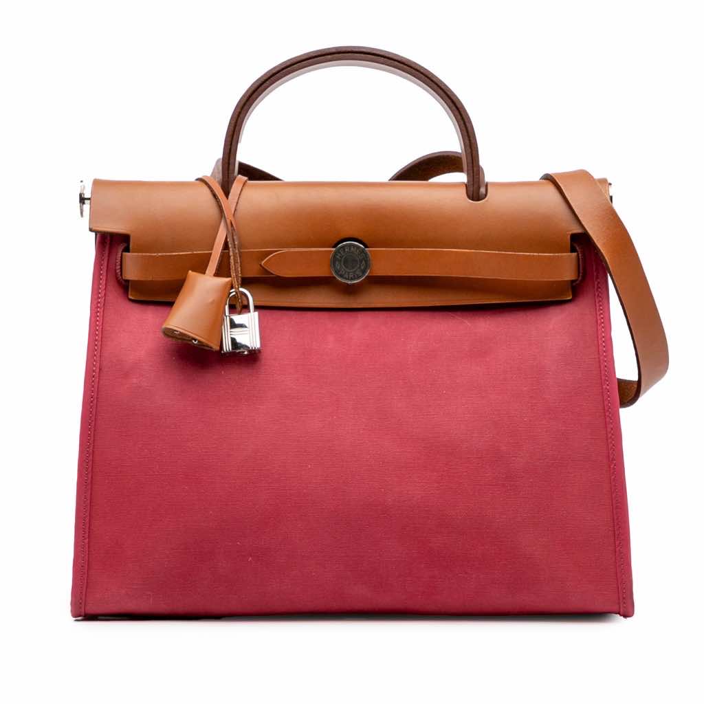 Hermès Toile Herbag Zip 31