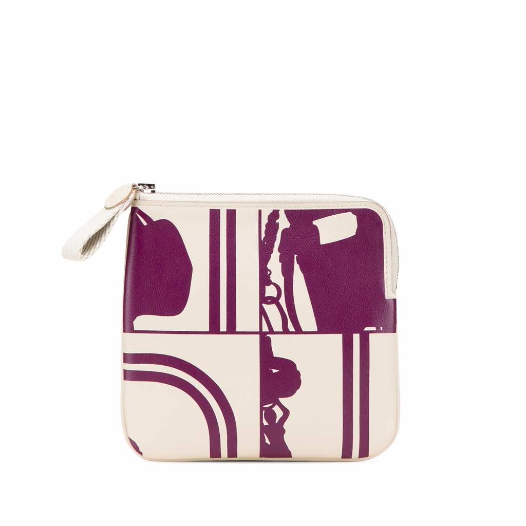 Hermès Swift Brides de Gala en Desordre Tattoo Carre Pocket Pouch