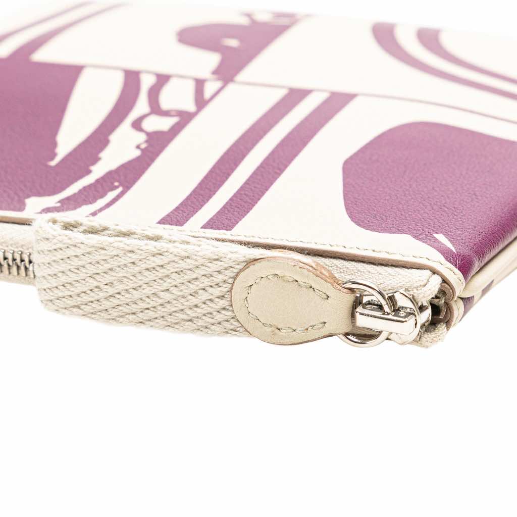 Hermès Swift Brides de Gala en Desordre Tattoo Carre Pocket Pouch - Detail 2