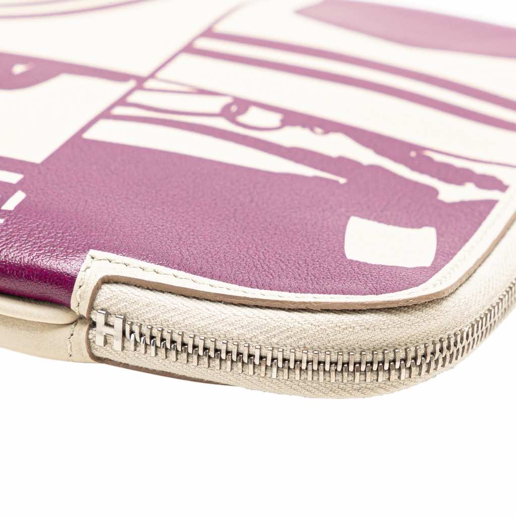 Hermès Swift Brides de Gala en Desordre Tattoo Carre Pocket Pouch - Image 10