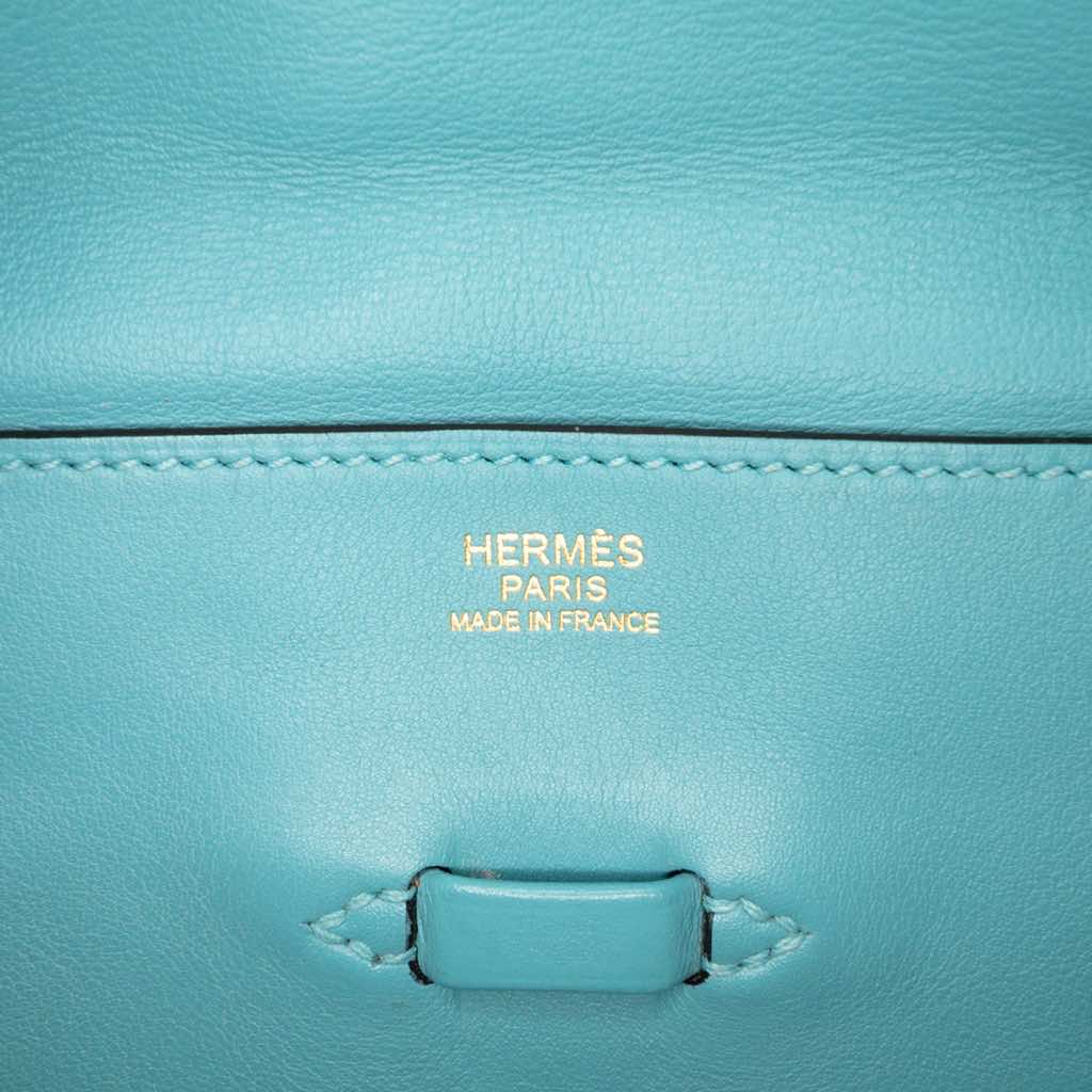 Hermès Evercolor Pliplat Clutch - Side view