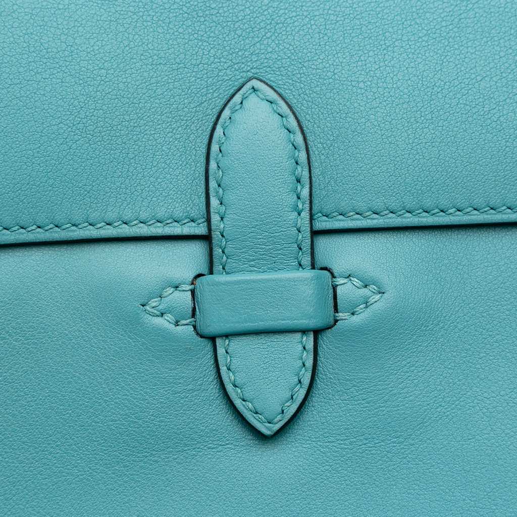 Hermès Evercolor Pliplat Clutch - Image 11