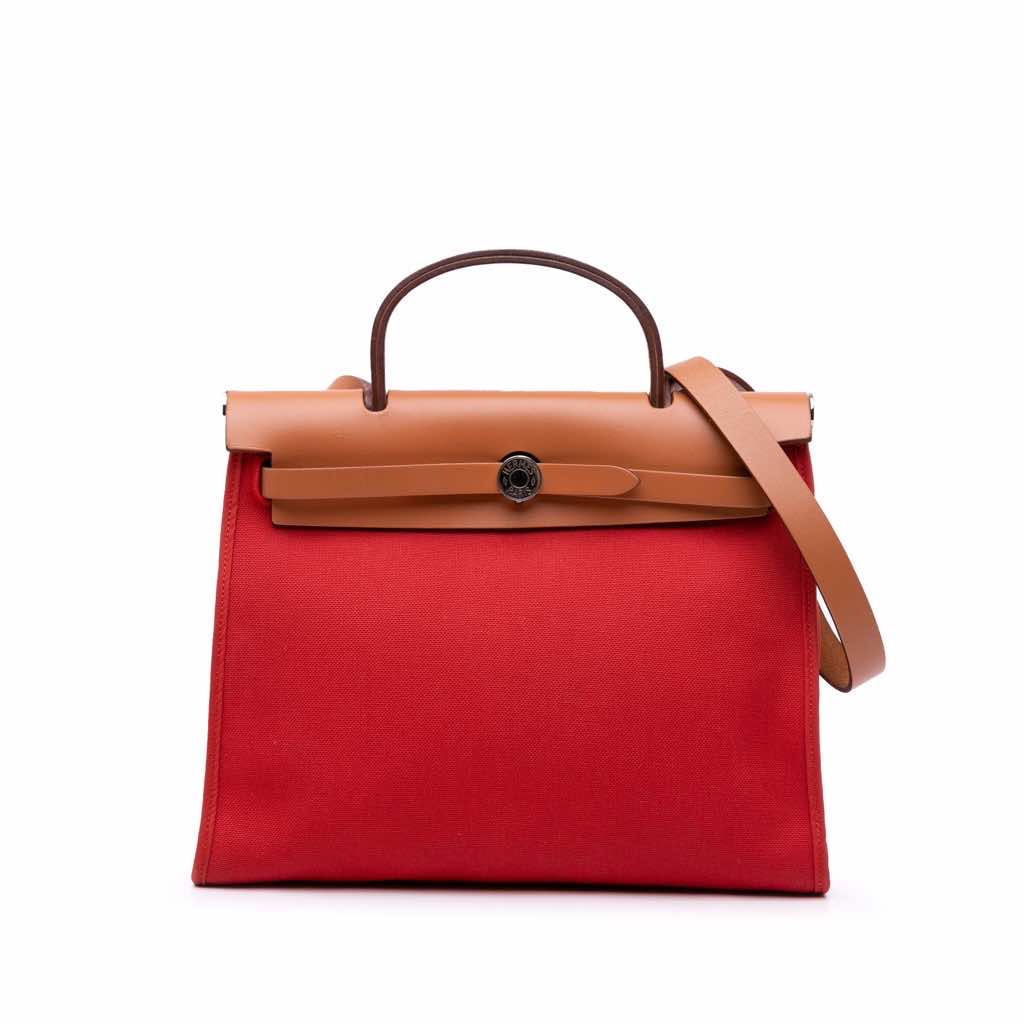 Hermès Toile Herbag Zip 31
