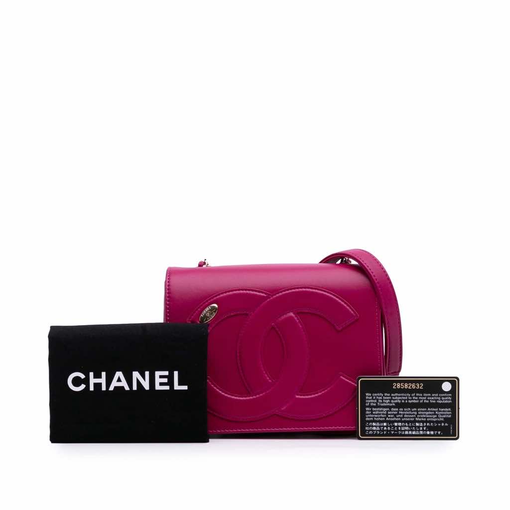 Chanel Lambskin CC Mania Flap - Image 13