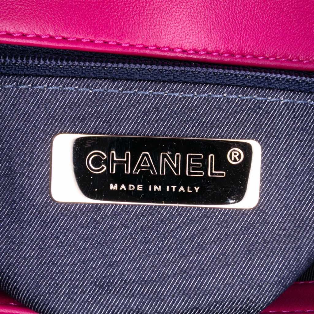Chanel Lambskin CC Mania Flap - Side view