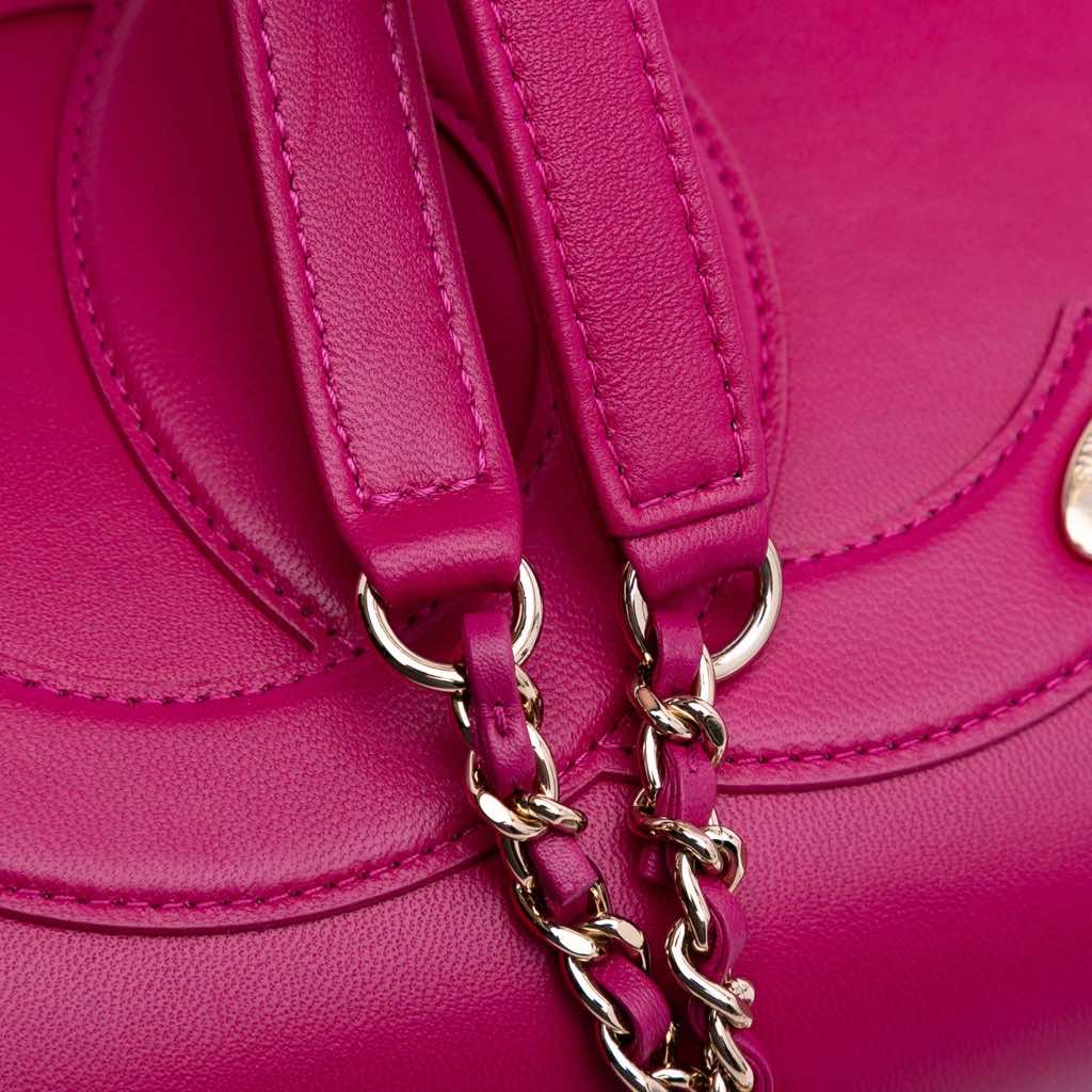 Chanel Lambskin CC Mania Flap - Detail 1