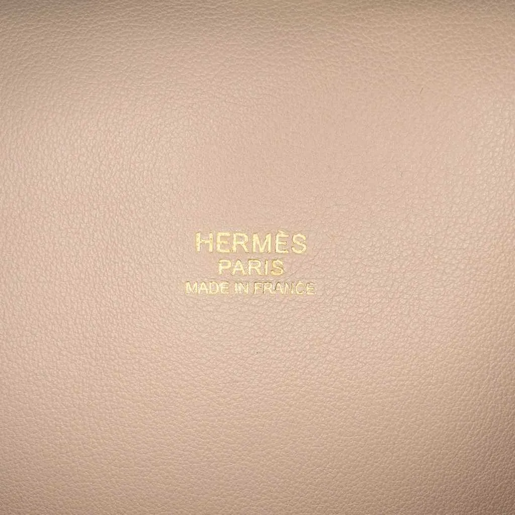 Hermès Veau Grizzly and Swift Toolbox 33 Brown Leather Good - Box View