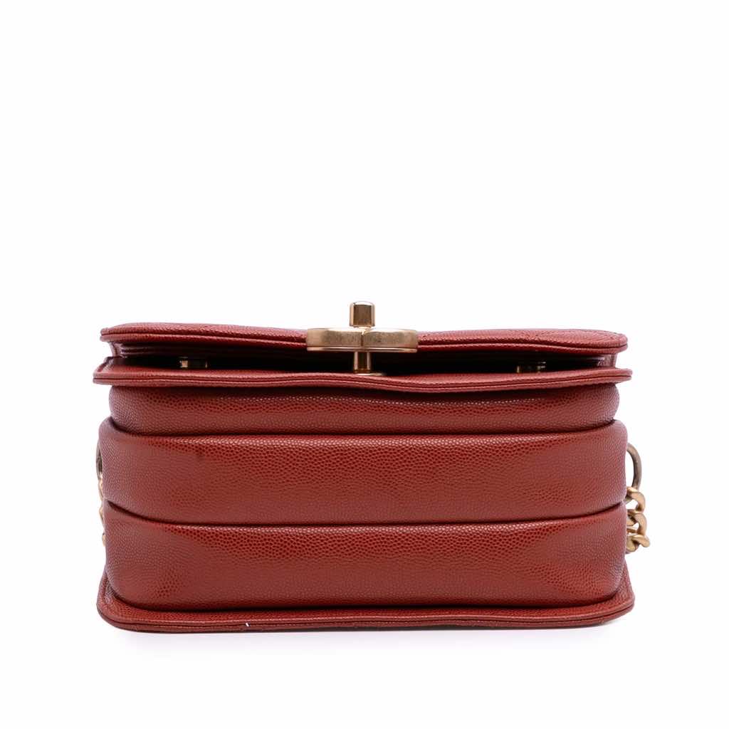 Chanel Mini CC Quilted Caviar Single Flap Messenger - 3