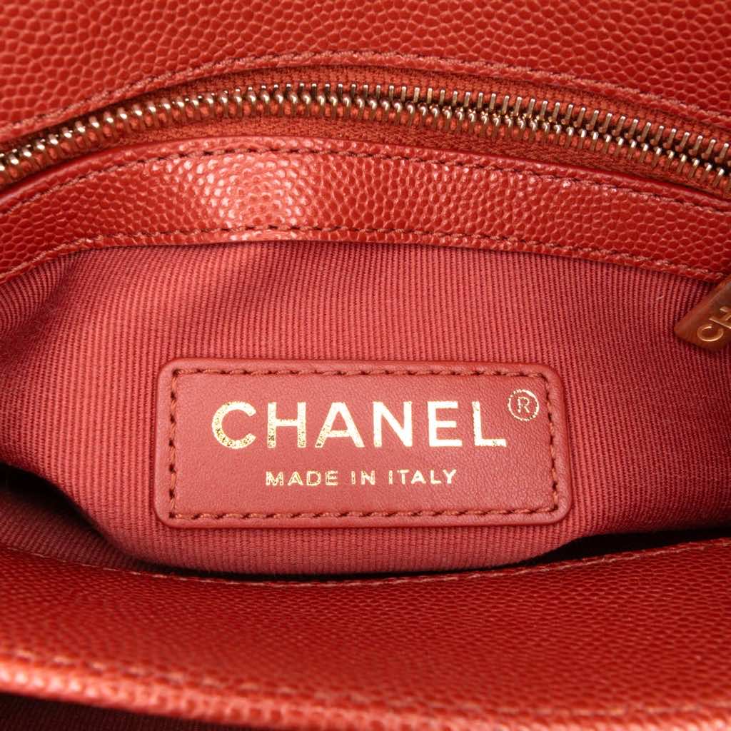 Chanel Mini CC Quilted Caviar Single Flap Messenger - 5
