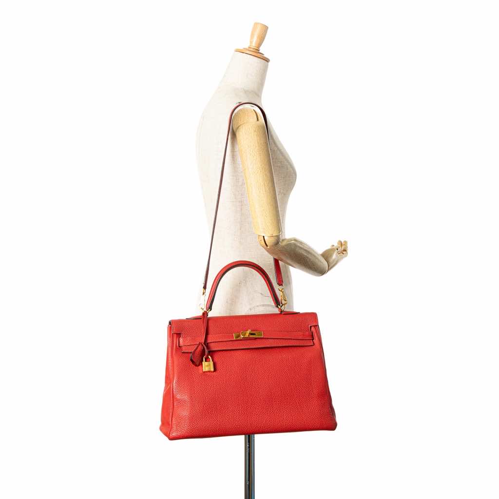 Hermès Togo Kelly II Retourne 35 - Image 13