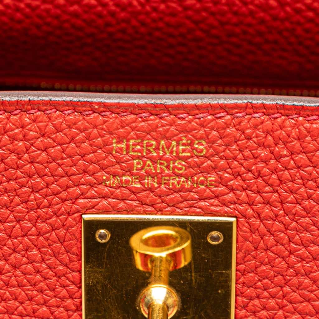 Hermès Togo Kelly II Retourne 35 - Side view
