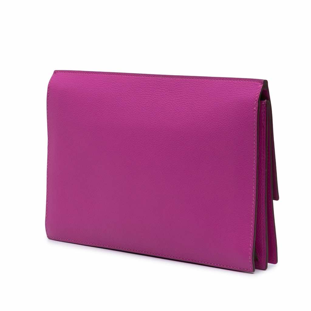 Hermès Evercolor Evergrain Multiplis Clutch - 2