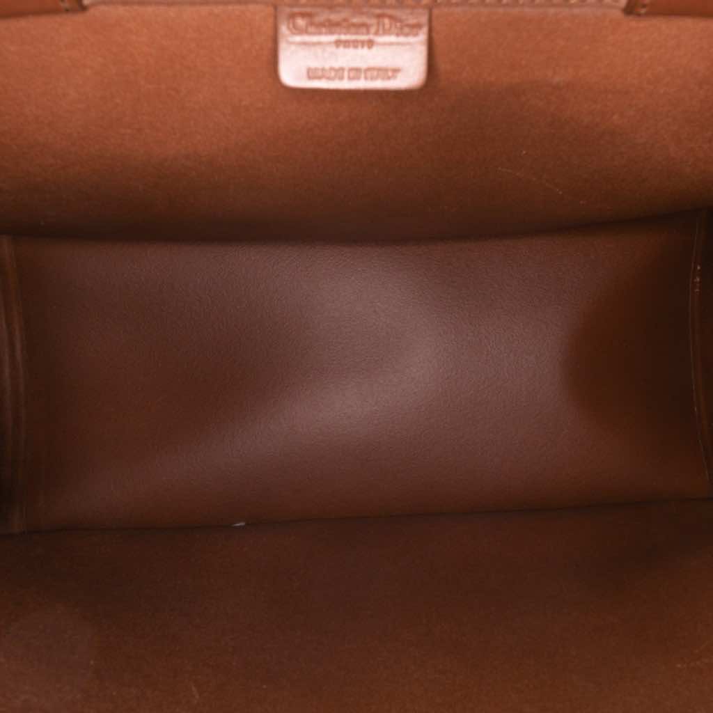 Dior Large Studded Embroidered Leather Floral Book Tote - 4