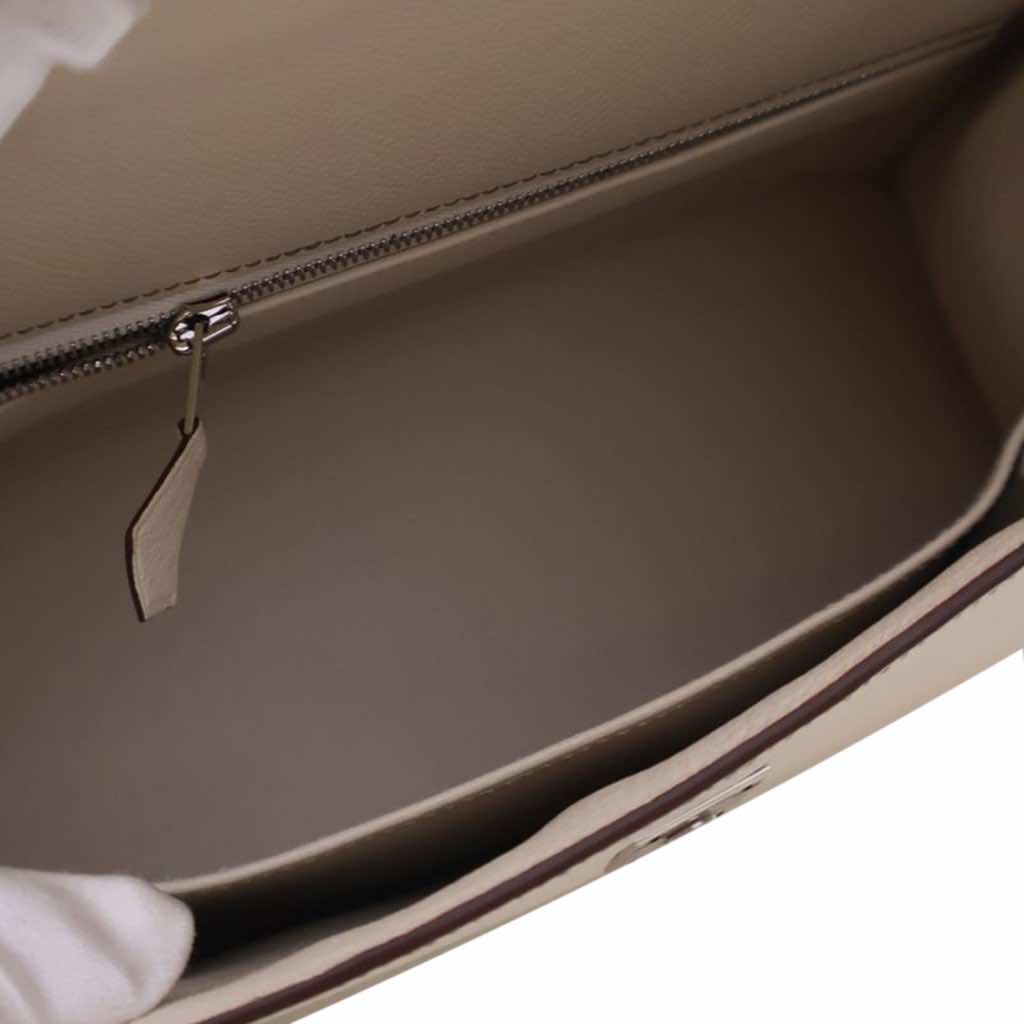 Hermès Special Order Bicolor Epsom Kelly II Sellier 25 - 5
