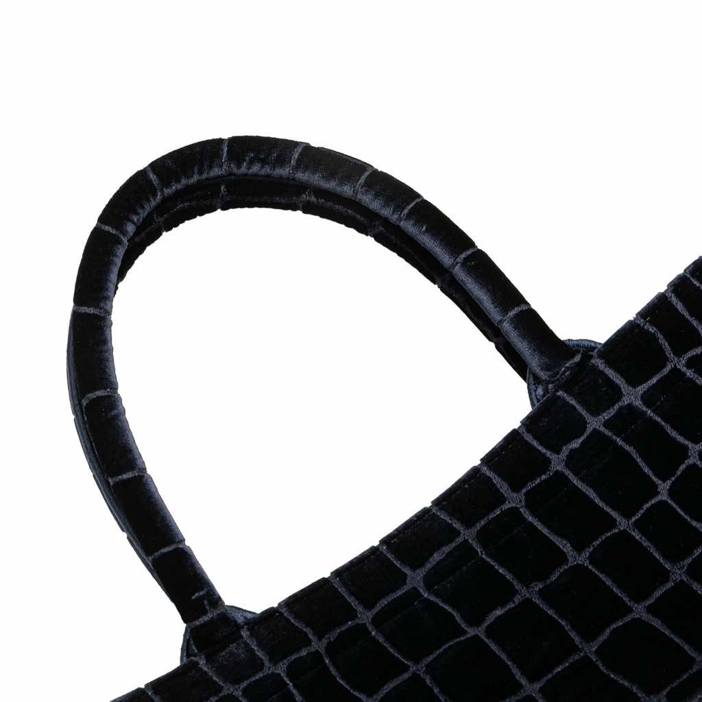 Dior Large Velvet Embossed Book Tote - Image 13