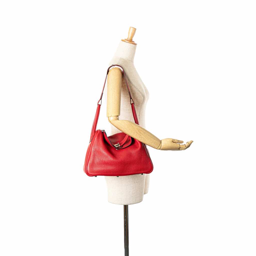 Hermès Clemence Lindy 30 - Image 13