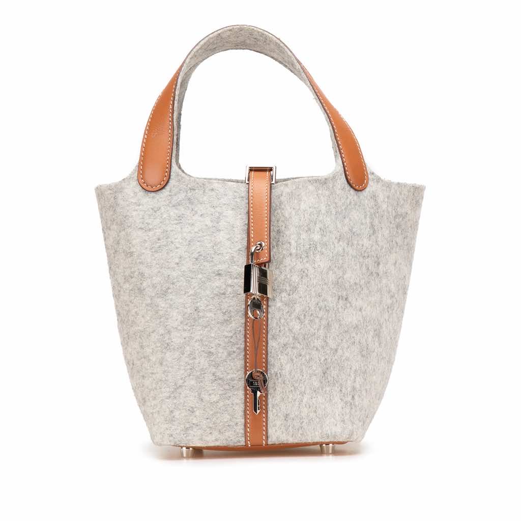 Hermès Feutre and Swift Picotin Lock 18