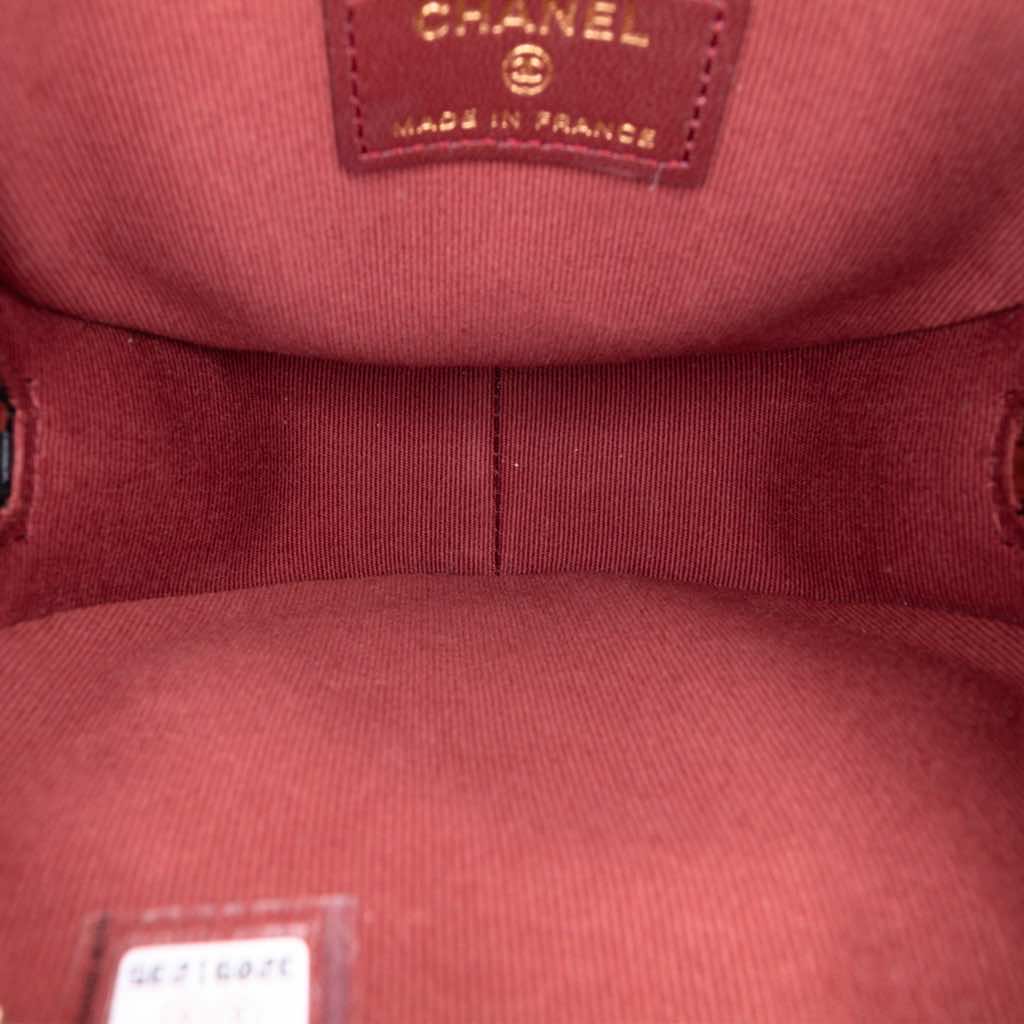 Chanel Mini Lambskin CC in Love Heart Crossbody - 4