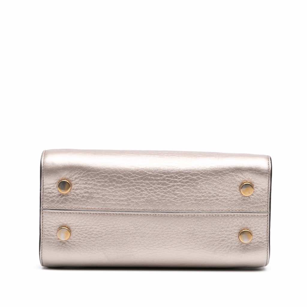 Dior Mini Grained Calfskin Diorever Satchel - 3