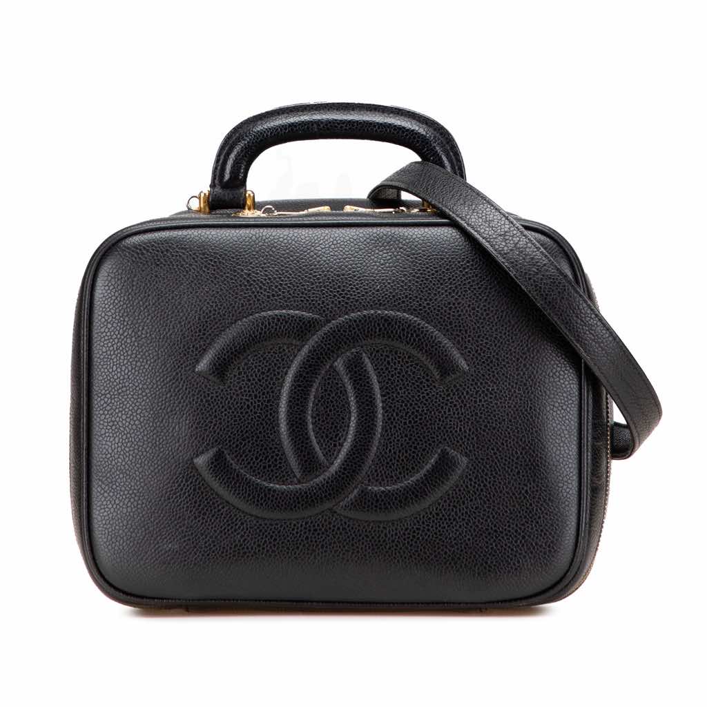 Chanel CC Caviar Vanity Case