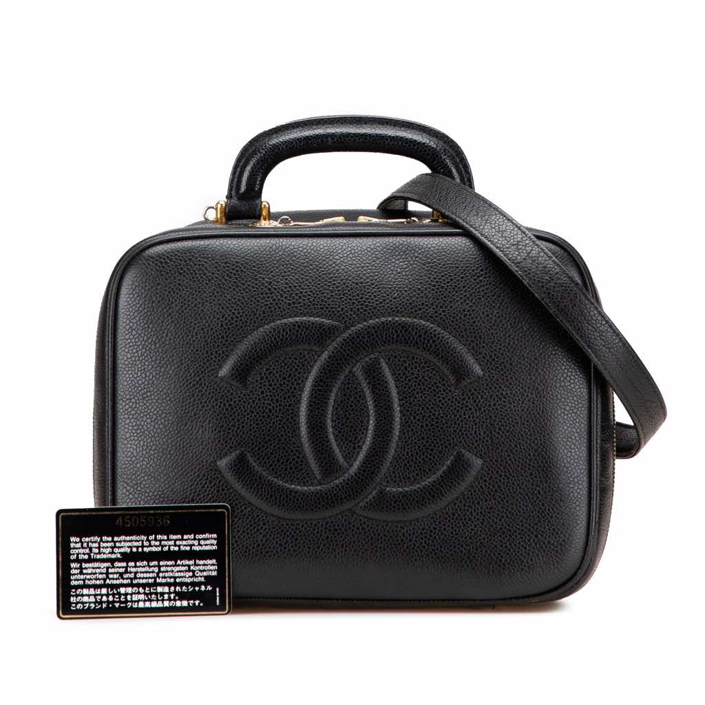 Chanel CC Caviar Vanity Case - Image 18