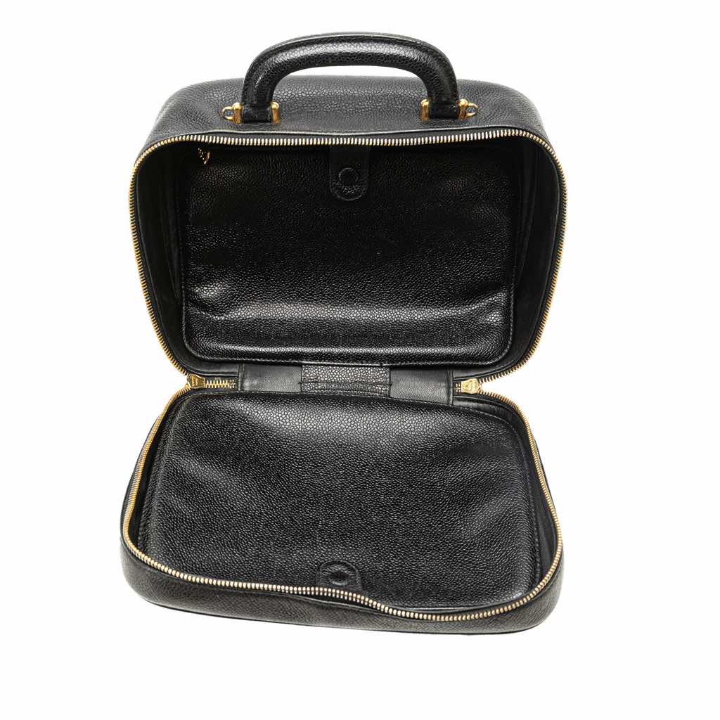 Chanel CC Caviar Vanity Case - 4