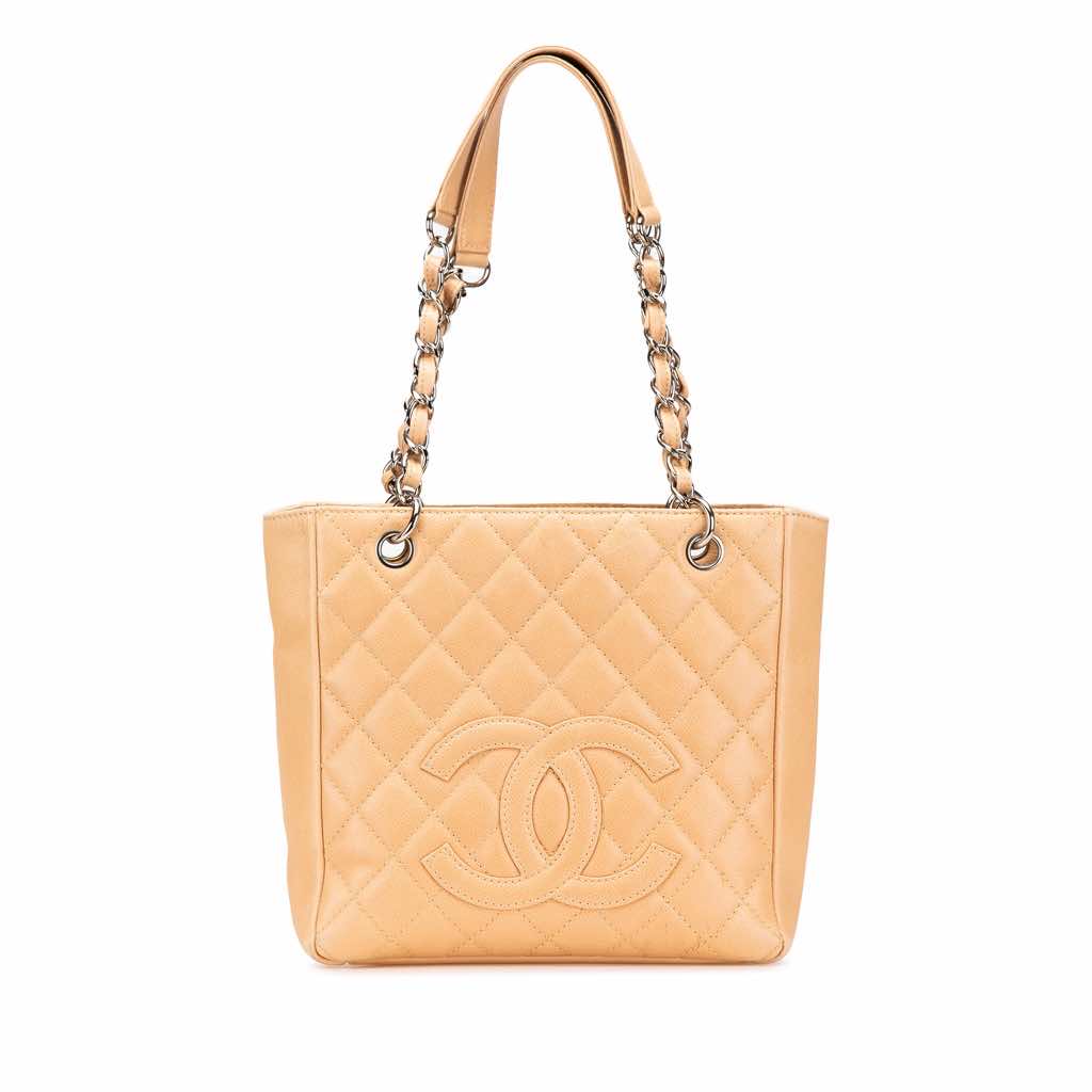 Chanel Caviar Petite Shopping Tote