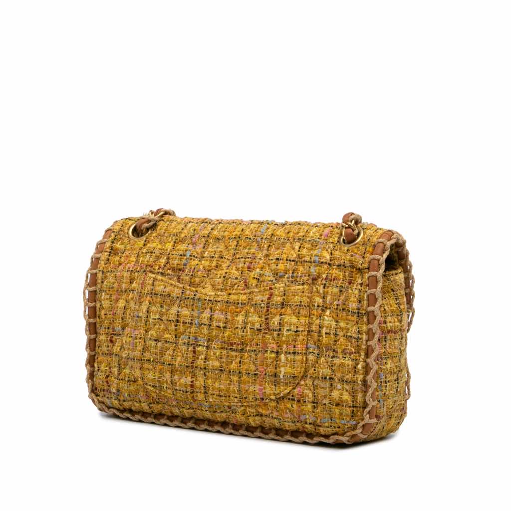 Chanel Medium Quilted Tweed St Tropez Flap - 2