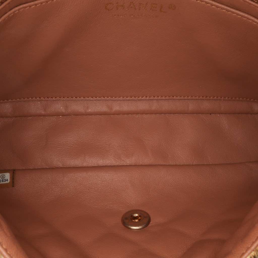 Chanel Medium Quilted Tweed St Tropez Flap - 4