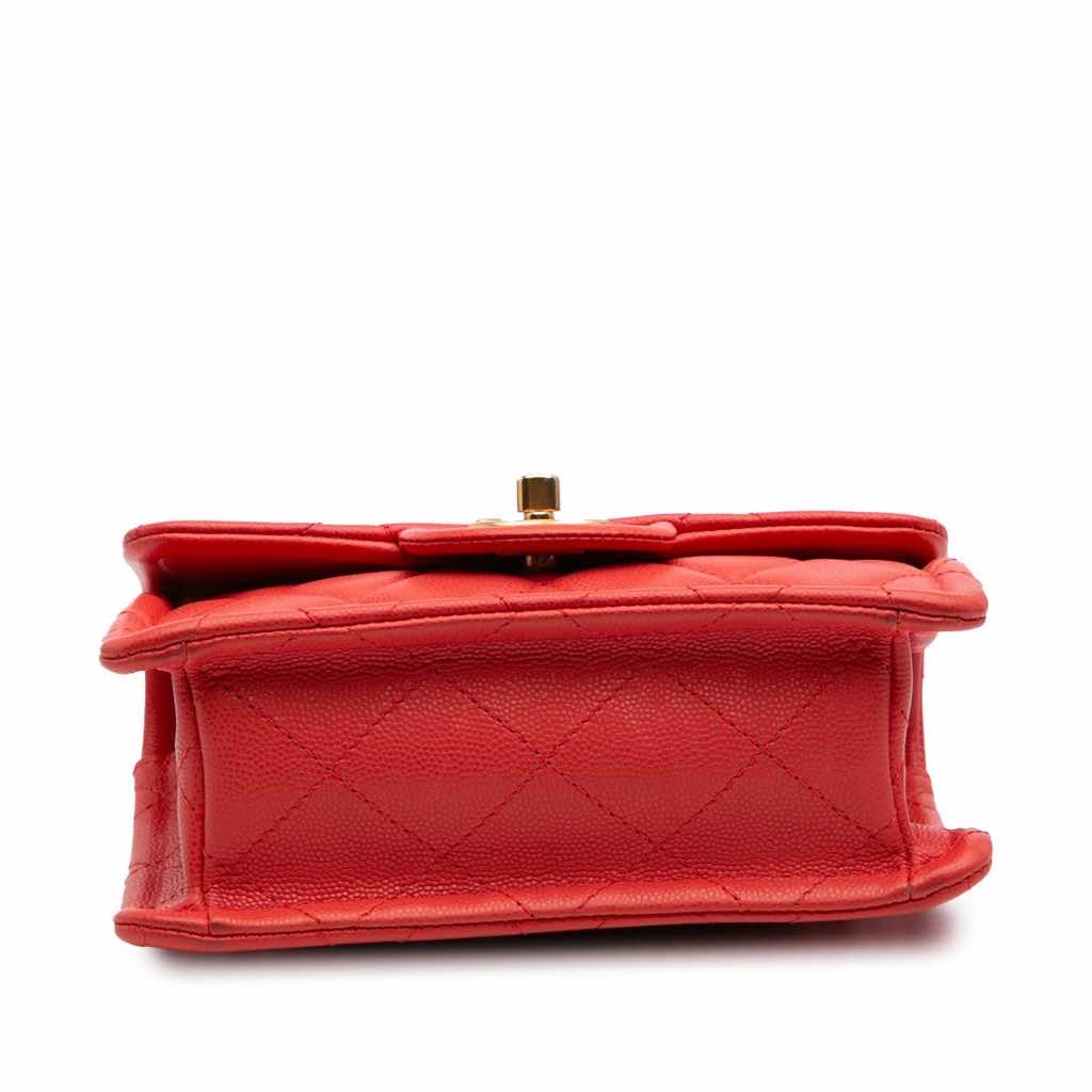Chanel Mini Quilted Caviar Sweet Classic Flap - Image 6