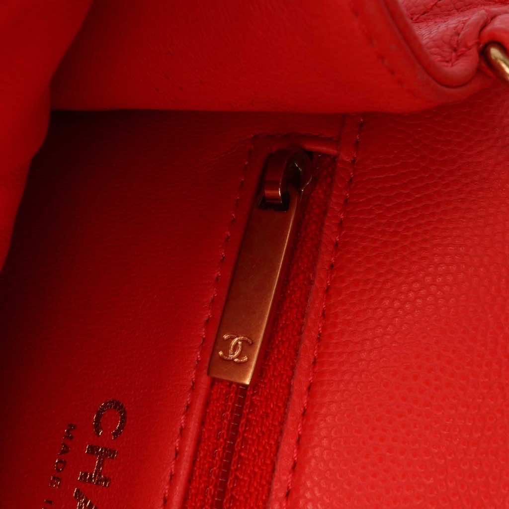 Chanel Mini Quilted Caviar Sweet Classic Flap - Detail 1