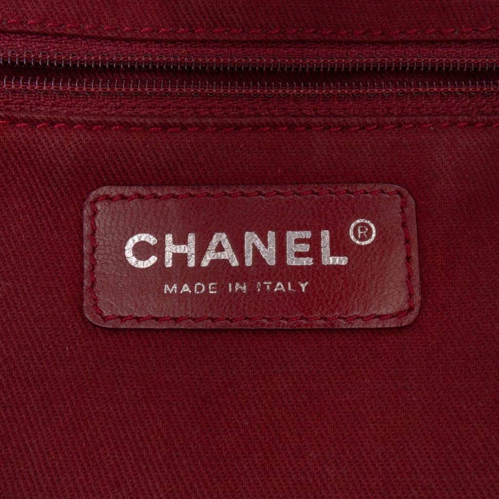 Chanel Large Quilted Aged Calfskin Cotton Club Tote - 5