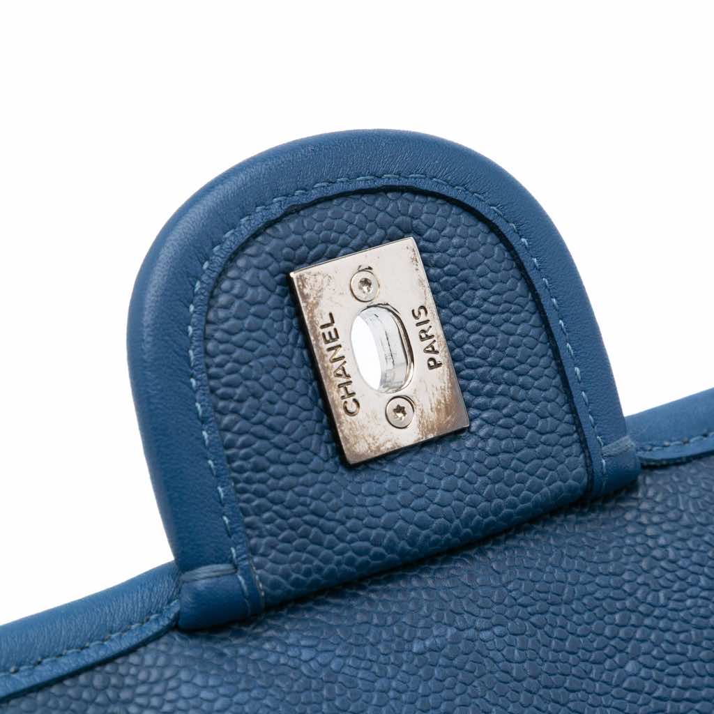Chanel Medium Caviar French Riviera Flap - 4