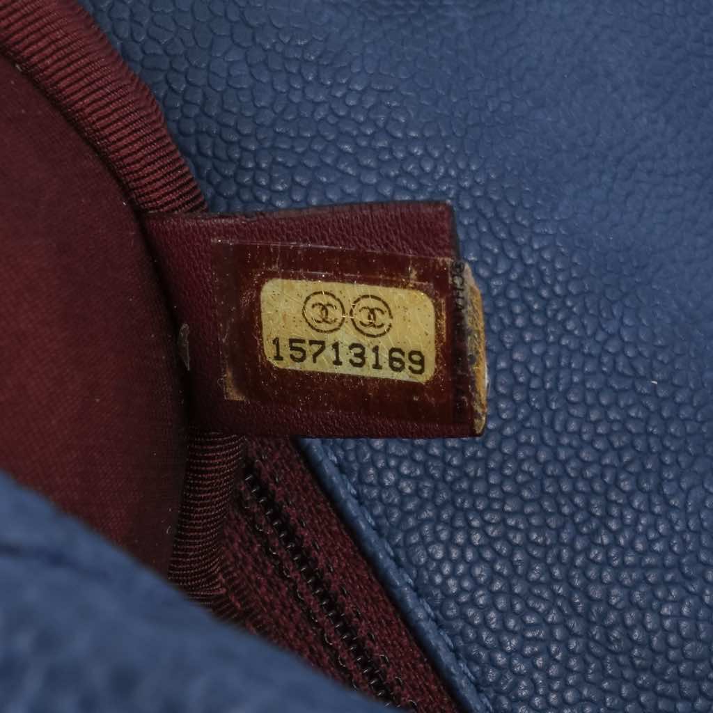 Chanel Medium Caviar French Riviera Flap - Image 12