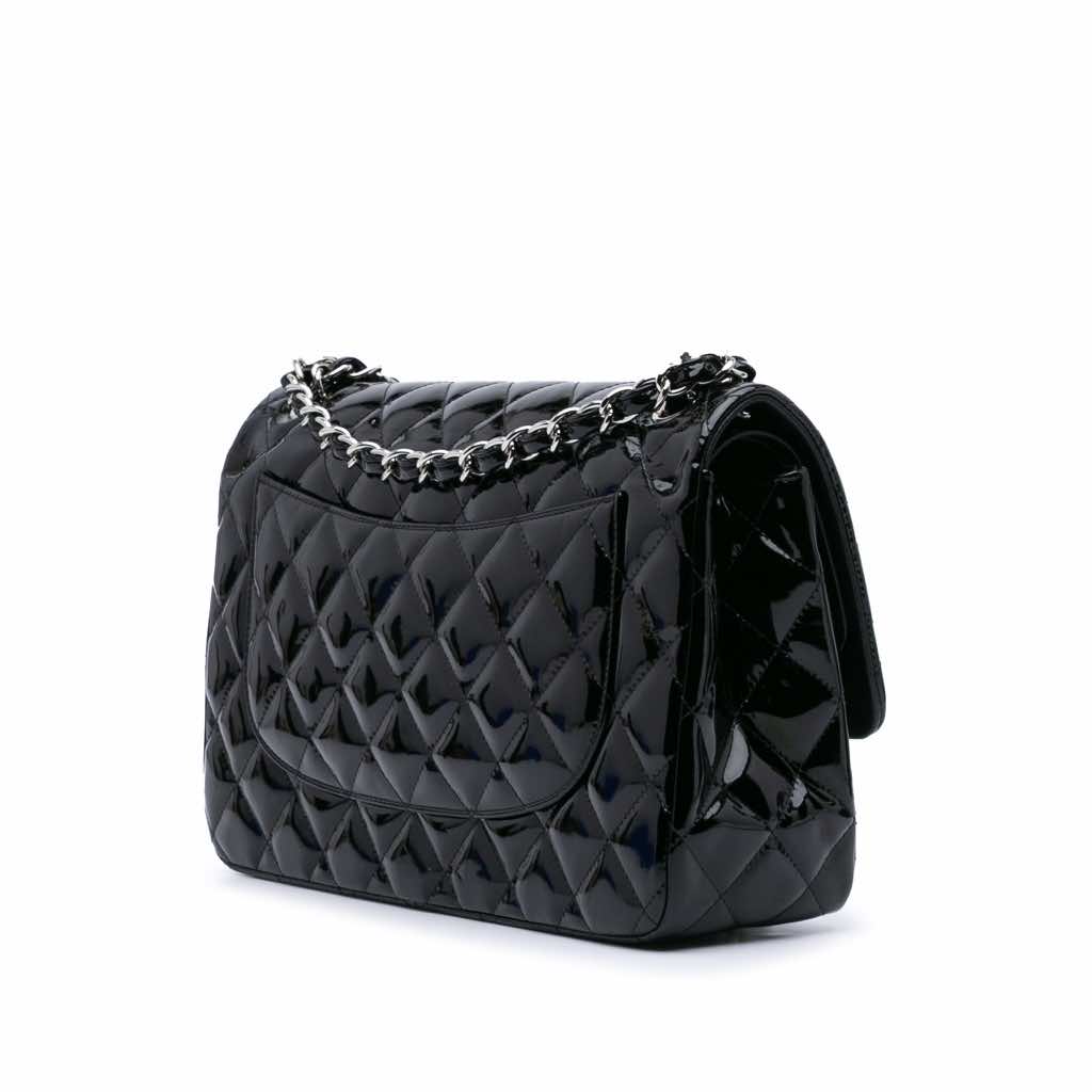 Chanel Jumbo Classic Patent Double Flap - 2