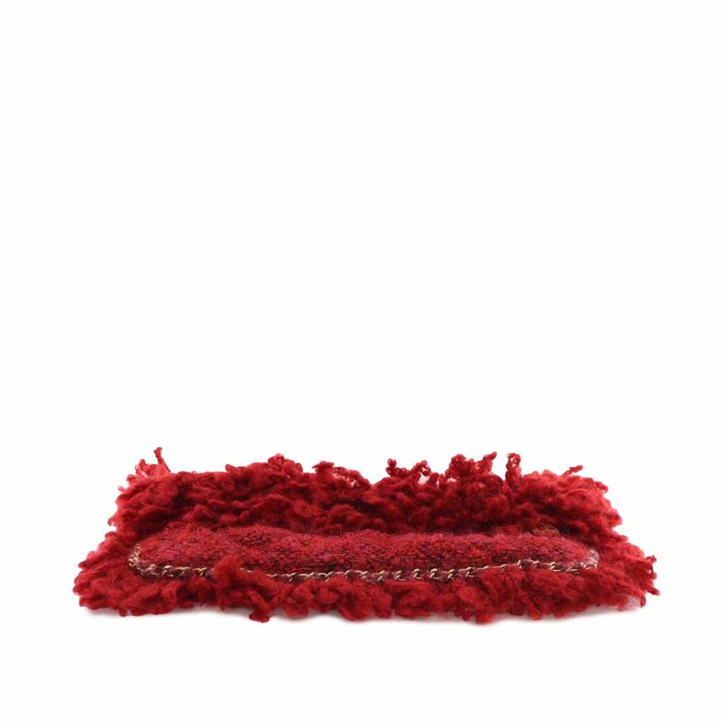 Chanel Tweed Fringe Paris Cosmopolite Clutch - 3