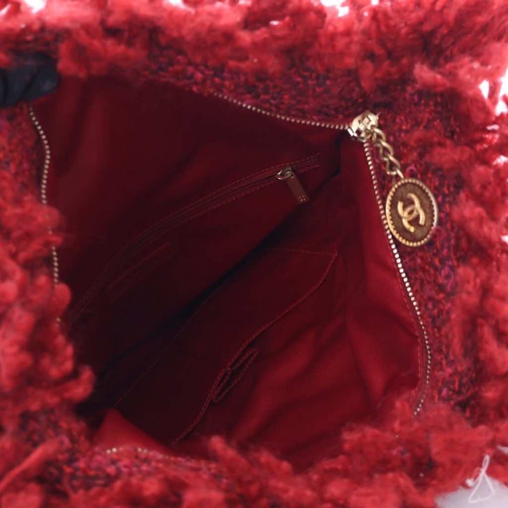 Chanel Tweed Fringe Paris Cosmopolite Clutch - 4