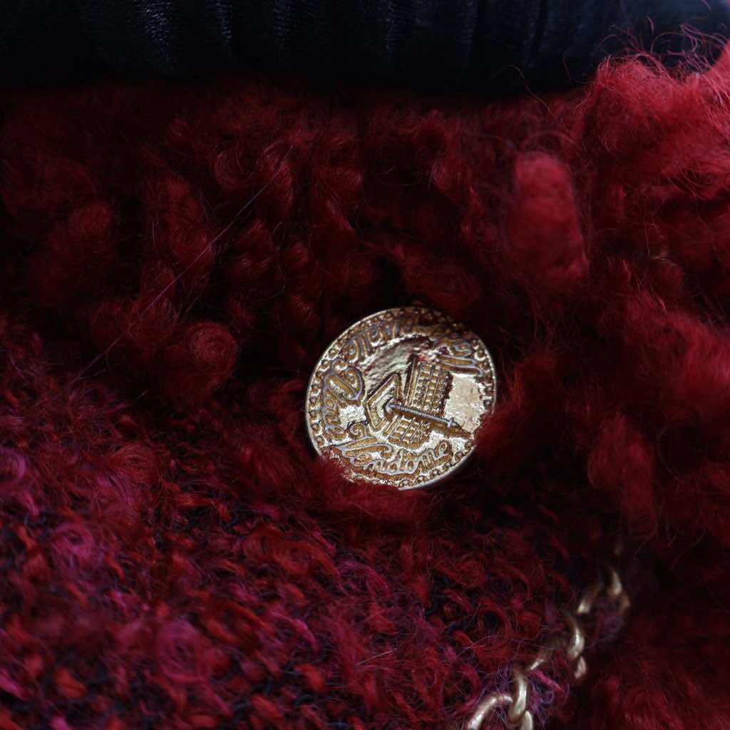 Chanel Tweed Fringe Paris Cosmopolite Clutch - 5