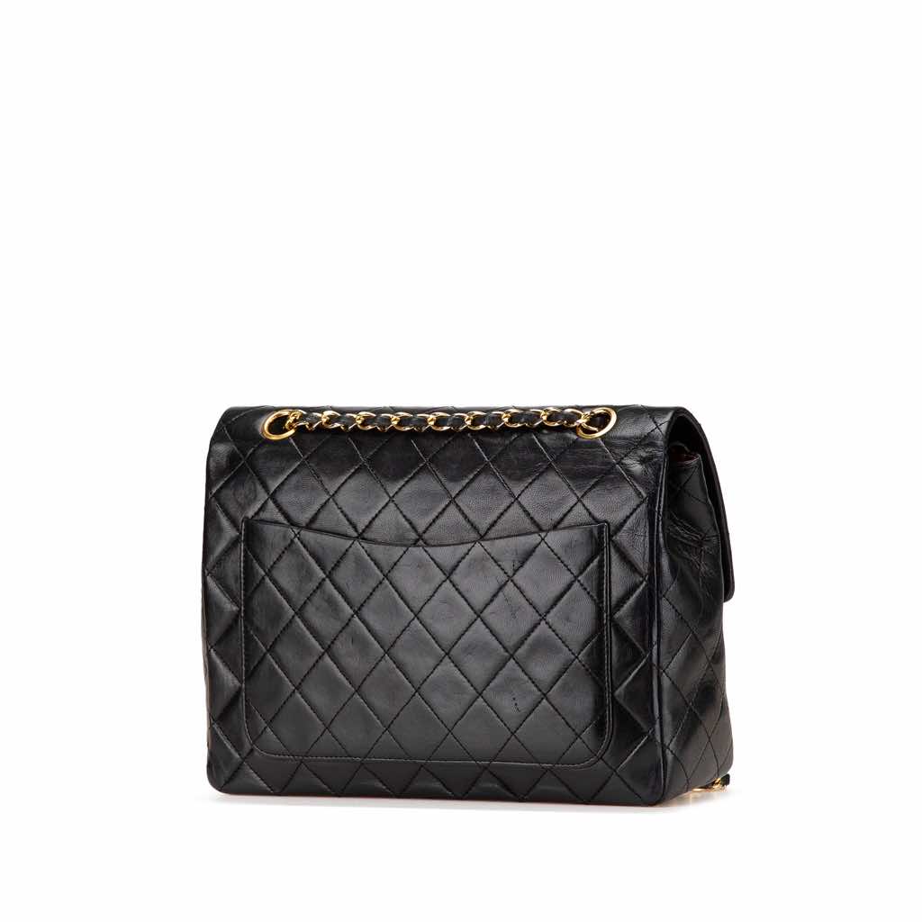 Chanel Medium Tall Classic Lambskin Double Flap - 2