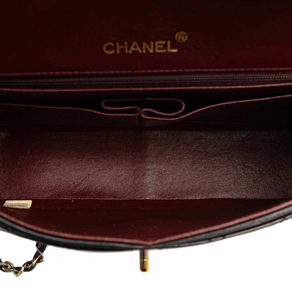 Chanel Medium Tall Classic Lambskin Double Flap - 4