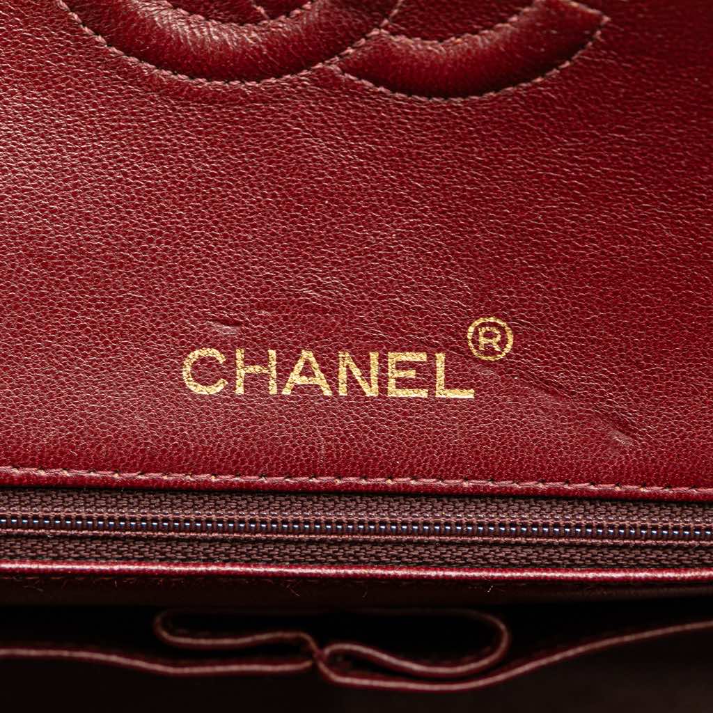 Chanel Medium Tall Classic Lambskin Double Flap - 5