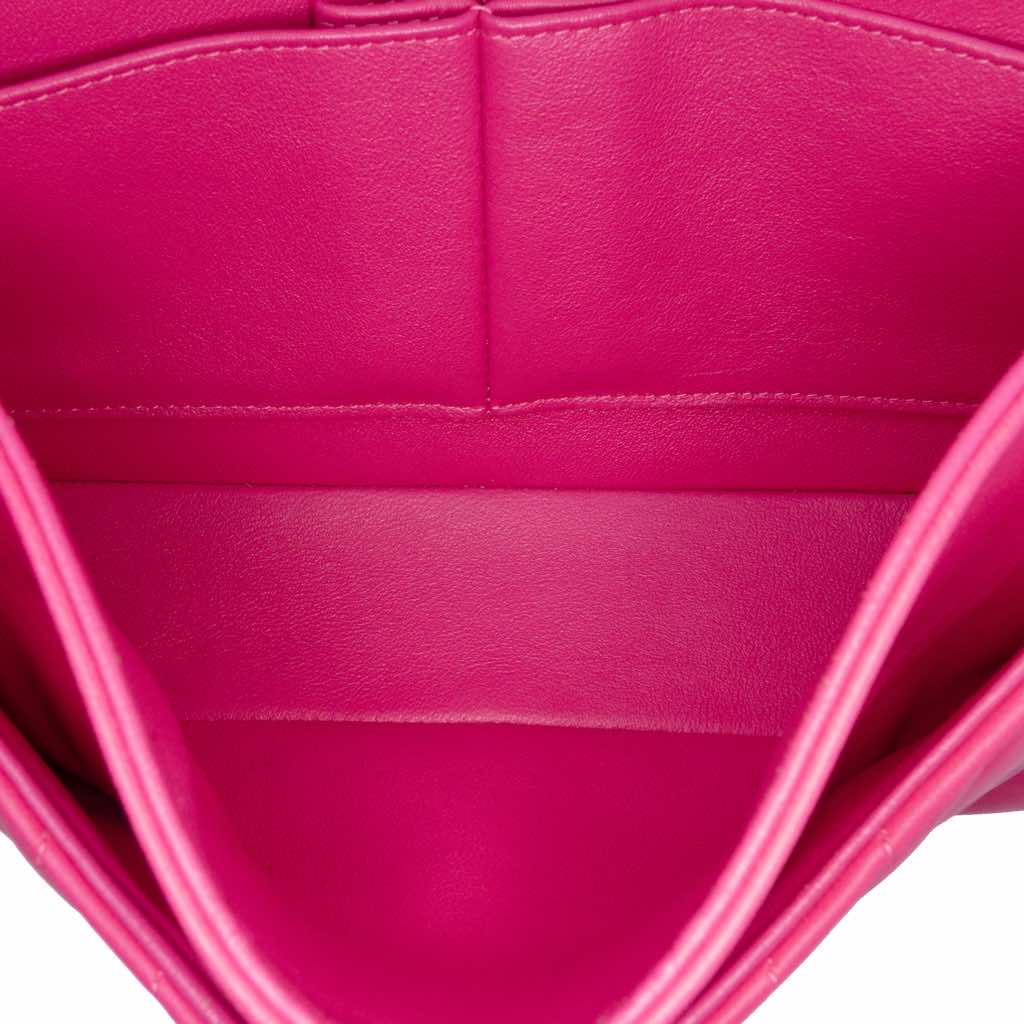 Chanel Medium Classic Chevron Lambskin Double Flap - 4