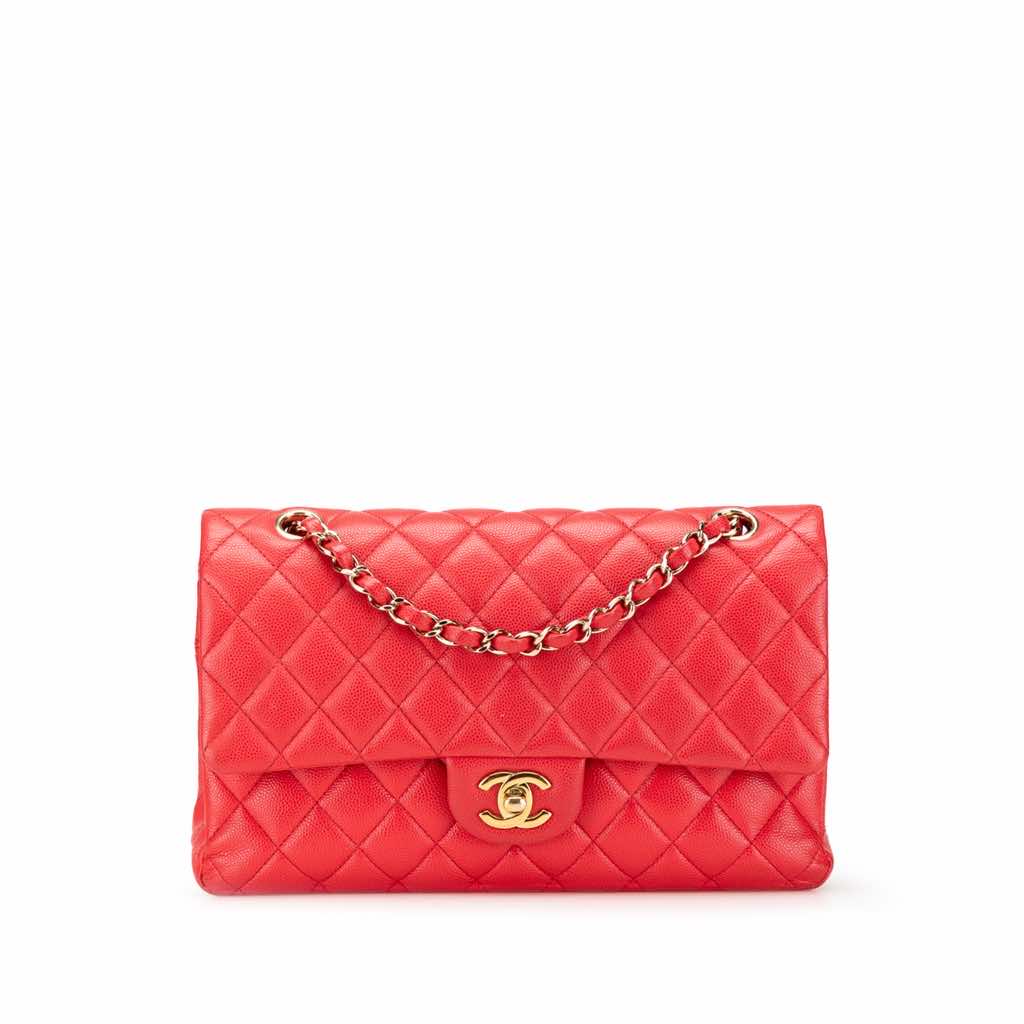 Chanel Medium Classic Caviar Double Flap