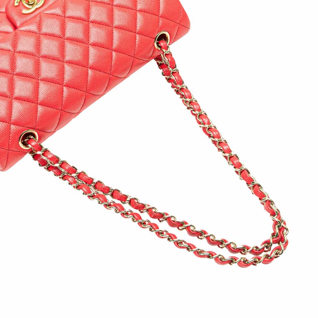 Chanel Medium Classic Caviar Double Flap - Image 15