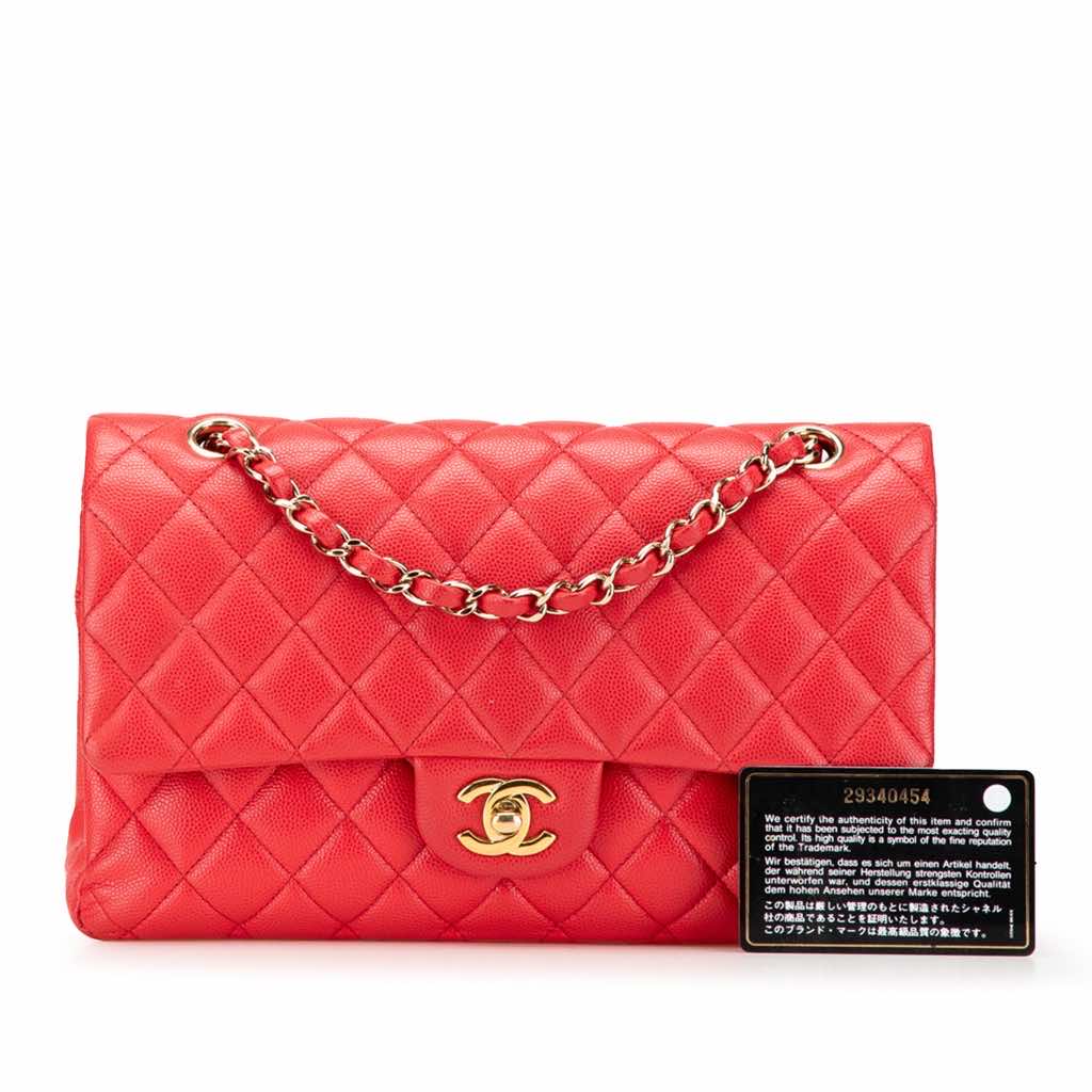 Chanel Medium Classic Caviar Double Flap - Image 17