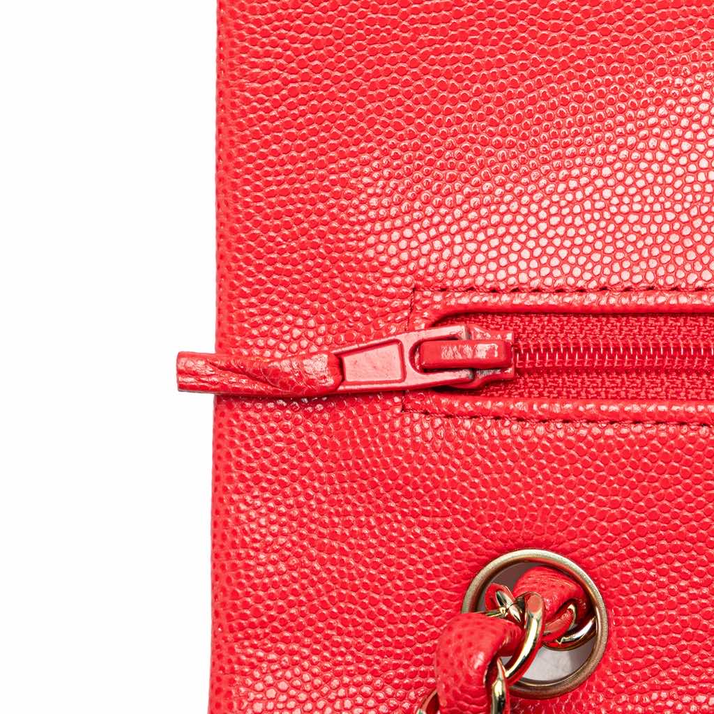 Chanel Medium Classic Caviar Double Flap - Detail 2