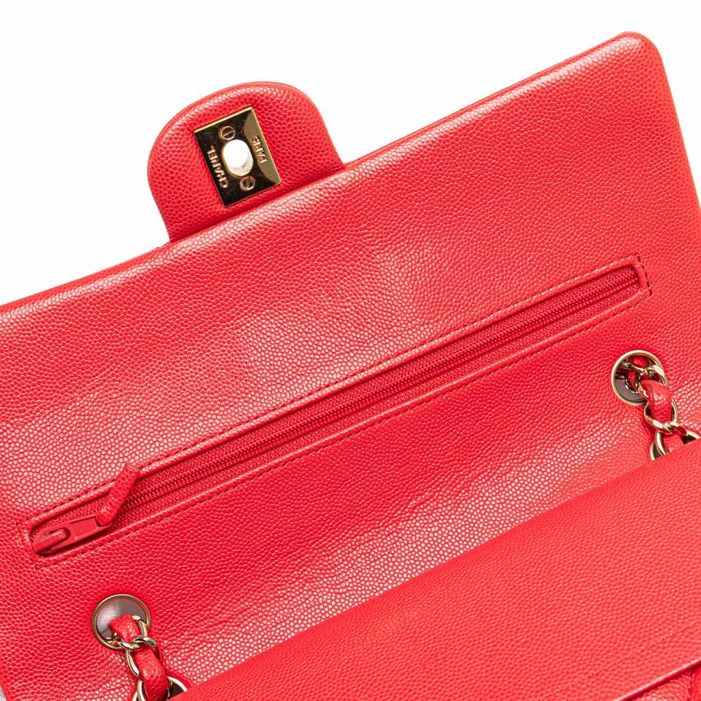 Chanel Medium Classic Caviar Double Flap - Image 11