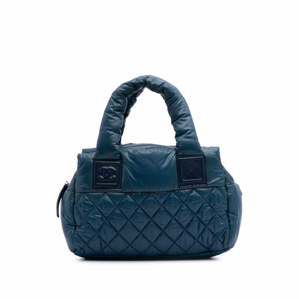 Chanel Small Quilted Nylon Coco Cocoon Tote