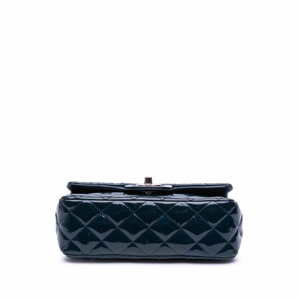 Chanel Mini Rectangular Classic Patent Single Flap - 3